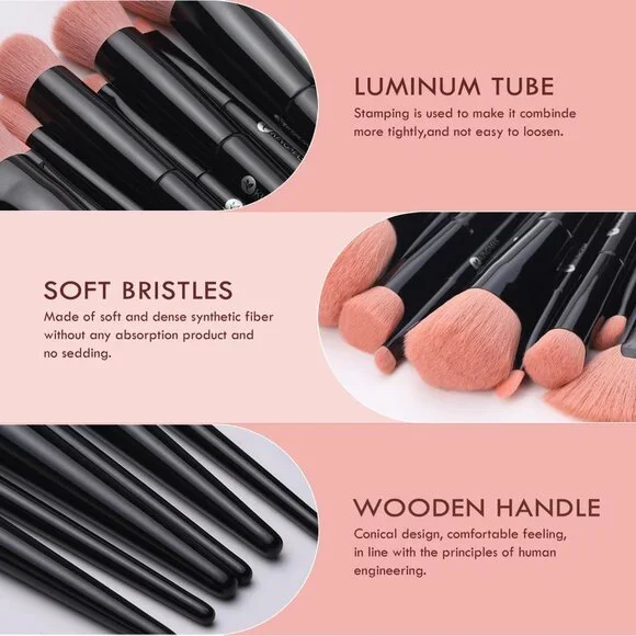 BRAND NEW 10 Pieces Makeup Brushes, Premium Face and Eye Makeup Brush Set